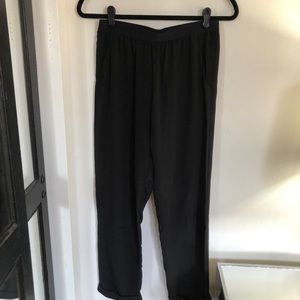 Topshop Boutique Silk Trousers